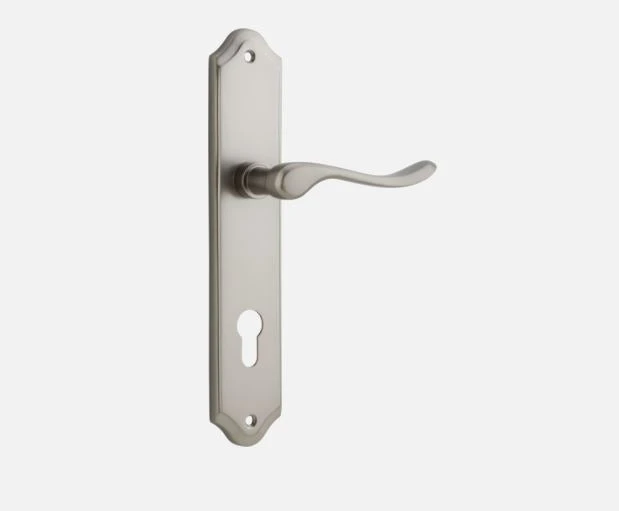 IVER DOOR LEVER STIRLING SHOULDERED BACKPLATE Door Handles & Levers 20 IVER DOOR LEVER STIRLING SHOULDERED BACKPLATE Door Handles & Levers