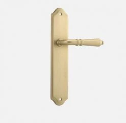 IVER DOOR LEVER SARLAT SHOULDERED BACKPLATE Handles & Hardware