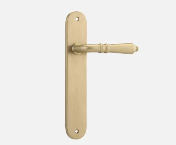 IVER DOOR LEVER SARLAT OVAL BACKPLATE Handles & Hardware 28 IVER DOOR LEVER SARLAT OVAL BACKPLATE Handles & Hardware