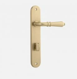 IVER DOOR LEVER SARLAT OVAL BACKPLATE Handles & Hardware 59 IVER DOOR LEVER SARLAT OVAL BACKPLATE Handles & Hardware