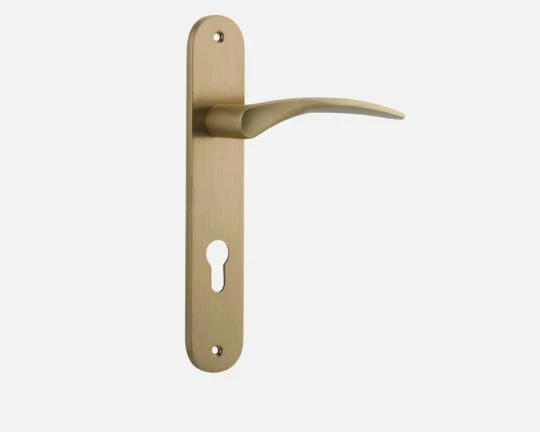 IVER DOOR LEVER OXFORD OVAL BACKPLATE 5 IVER DOOR LEVER OXFORD OVAL BACKPLATE