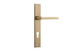 IVER DOOR LEVER BALTIMORE RECTANGULAR BACKPLATE