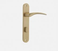 IVER DOOR LEVER OXFORD OVAL BACKPLATE 21 IVER DOOR LEVER OXFORD OVAL BACKPLATE
