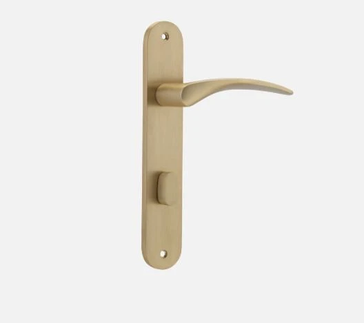 IVER DOOR LEVER OXFORD OVAL BACKPLATE 11 IVER DOOR LEVER OXFORD OVAL BACKPLATE