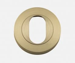 Restoration Hardware IVER OVAL ESCUTCHEON FORGED ROUND