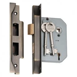 TRADCO REBATED 5 LEVER MORTICE LOCK Entrance Sets