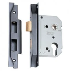 TRADCO REBATED EURO MORTICE LOCK (47.5MM PITCH) Entrance Sets