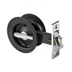 GAINSBOROUGH CIRCULAR SLIDING CAVITY DOOR PRIVACY SET Cavity Door Hardware