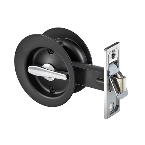 GAINSBOROUGH CIRCULAR SLIDING CAVITY DOOR PRIVACY SET Cavity Door Hardware 1 GAINSBOROUGH CIRCULAR SLIDING CAVITY DOOR PRIVACY SET Cavity Door Hardware