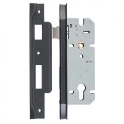 IVER MORTICE LOCK EURO REBATED 85MM