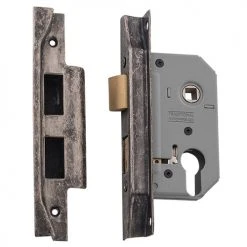 TRADCO REBATED EURO MORTICE LOCK (47.5MM PITCH) Entrance Sets