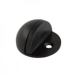 The Lock Shop GAINSBOROUGH HALF MOON FLOOR MOUNT DOOR STOP