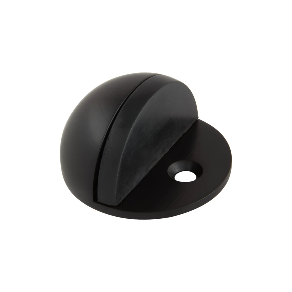 The Lock Shop GAINSBOROUGH HALF MOON FLOOR MOUNT DOOR STOP 2 The Lock Shop GAINSBOROUGH HALF MOON FLOOR MOUNT DOOR STOP