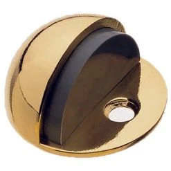 The Lock Shop GAINSBOROUGH HALF MOON FLOOR MOUNT DOOR STOP 9 The Lock Shop GAINSBOROUGH HALF MOON FLOOR MOUNT DOOR STOP