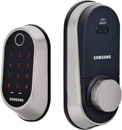 DigitalDoorLocks SAMSUNG WIFI DIGITAL DEADBOLT - SHP-A30FCDS/EN