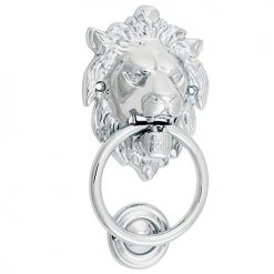 TRADCO LION DOOR KNOCKER D93xP55mm BP103x135mm
