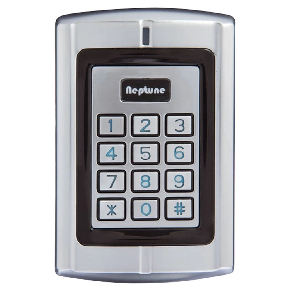 LILY The Lock Shop 27 NEPTUNE KEYPAD EM/HID S/ALONE WIEGAND OUT IP68 V/PRF (3x4)