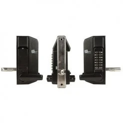 BORG DIGITAL GATE LOCK 3400 KEYPAD LEVER/LEVER BLACK Locking Solutions