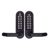 BORG DIGITAL LOCK 5051 MARINE GRADE PRO BLACK (BACK TO BACK) ECP Handles & Hardware