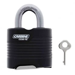 CARBINE WEATHER RESISTANT COMBINATION PADLOCK CC60 6 CARBINE WEATHER RESISTANT COMBINATION PADLOCK CC60