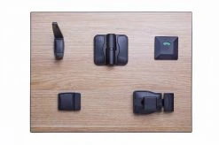 METLAM MODA RANGE TOILET PARTITION HARDWARE KIT