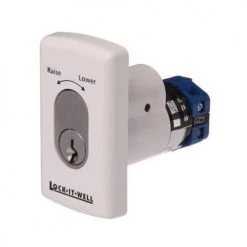 Key Switches LOCK IT WELL OVAL KEY SWITCH SPRING RETURN RAISE/LOWER