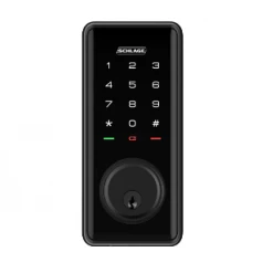 SCHLAGE EASE™ S1 SMART DEADBOLT C5 BLACK