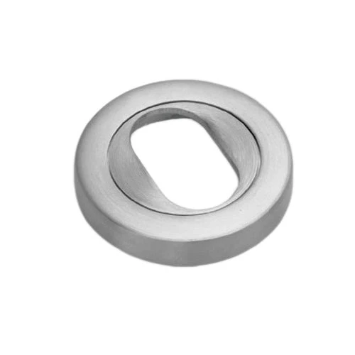 SCHLAGE 7008SSS ROUND OVAL ESCUTCHEON 1 SCHLAGE 7008SSS ROUND OVAL ESCUTCHEON