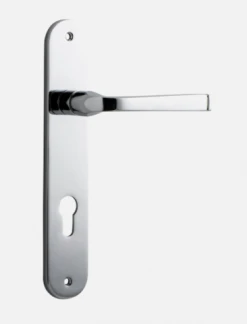 IVER DOOR LEVER ANNECY OVAL BACKPLATE Door Handles & Levers