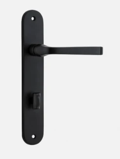 IVER DOOR LEVER ANNECY OVAL BACKPLATE Door Handles & Levers