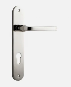 IVER DOOR LEVER ANNECY OVAL BACKPLATE Door Handles & Levers