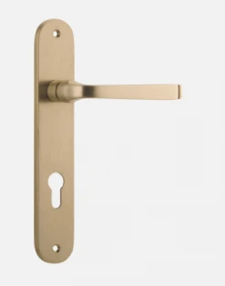 IVER DOOR LEVER ANNECY OVAL BACKPLATE Door Handles & Levers
