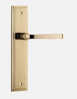 IVER DOOR LEVER ANNECY STEPPED BACKPLATE Door Handles & Levers
