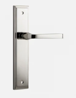 IVER DOOR LEVER ANNECY STEPPED BACKPLATE Door Handles & Levers 43 IVER DOOR LEVER ANNECY STEPPED BACKPLATE Door Handles & Levers