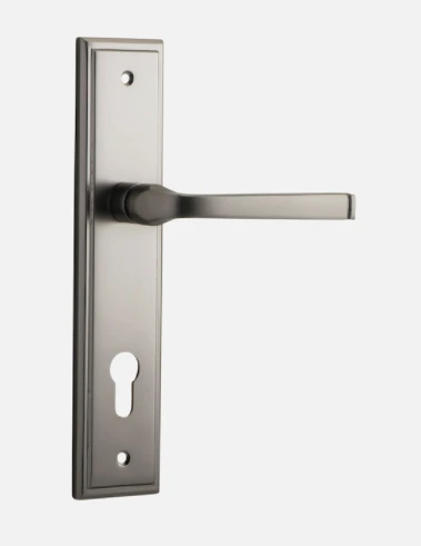 IVER DOOR LEVER ANNECY STEPPED BACKPLATE Door Handles & Levers 22 IVER DOOR LEVER ANNECY STEPPED BACKPLATE Door Handles & Levers