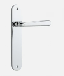 IVER DOOR LEVER COPENHAGEN OVAL BACKPLATE Door Handles & Levers 24 IVER DOOR LEVER COPENHAGEN OVAL BACKPLATE Door Handles & Levers