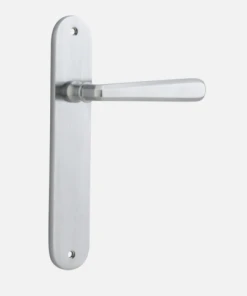 IVER DOOR LEVER COPENHAGEN OVAL BACKPLATE Door Handles & Levers 27 IVER DOOR LEVER COPENHAGEN OVAL BACKPLATE Door Handles & Levers