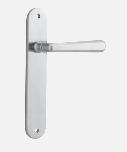 IVER DOOR LEVER COPENHAGEN OVAL BACKPLATE Door Handles & Levers 7 IVER DOOR LEVER COPENHAGEN OVAL BACKPLATE Door Handles & Levers