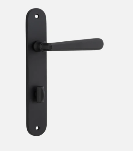 IVER DOOR LEVER COPENHAGEN OVAL BACKPLATE Door Handles & Levers 12 IVER DOOR LEVER COPENHAGEN OVAL BACKPLATE Door Handles & Levers