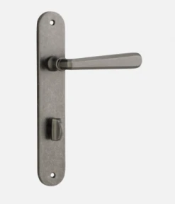 IVER DOOR LEVER COPENHAGEN OVAL BACKPLATE Door Handles & Levers 35 IVER DOOR LEVER COPENHAGEN OVAL BACKPLATE Door Handles & Levers