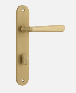 IVER DOOR LEVER COPENHAGEN OVAL BACKPLATE Door Handles & Levers 41 IVER DOOR LEVER COPENHAGEN OVAL BACKPLATE Door Handles & Levers