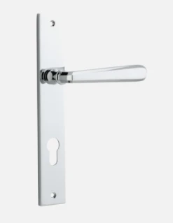 IVER DOOR LEVER COPENHAGEN RECTANGULAR BACKPLATE
