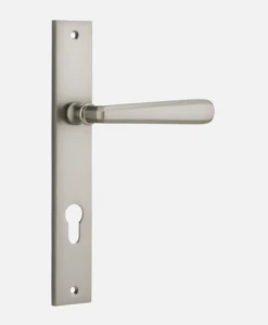 IVER DOOR LEVER COPENHAGEN RECTANGULAR BACKPLATE