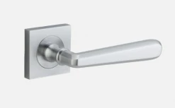 Door Handles & Levers IVER DOOR LEVER COPENHAGEN SQUARE ROSE BACKPLATE