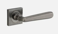 Door Handles & Levers IVER DOOR LEVER COPENHAGEN SQUARE ROSE BACKPLATE