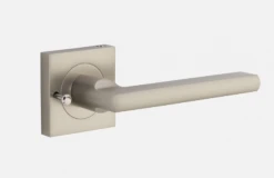 IVER DOOR LEVER BALTIMORE SQUARE ROSE BACKPLATE Door Handles & Levers