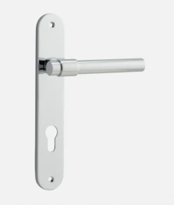Door Handles & Levers IVER DOOR LEVER HELSINKI OVAL BACKPLATE