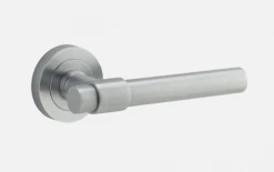 IVER DOOR LEVER HELSINKI ROUND ROSE