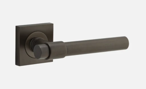 Door Handles & Levers IVER DOOR LEVER HELSINKI SQUARE ROSE BACKPLATE 1 Door Handles & Levers IVER DOOR LEVER HELSINKI SQUARE ROSE BACKPLATE