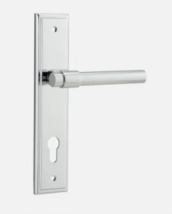 IVER DOOR LEVER HELSINKI STEPPED BACKPLATE Door Handles & Levers